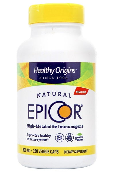 Healthy Origins Epicor 500 mg 150 gélules végétales.