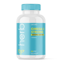 Thumbnail for Omega-3 Strong 1000 mg (EPA 330/ DHA 220) 90 Capsules - front 2