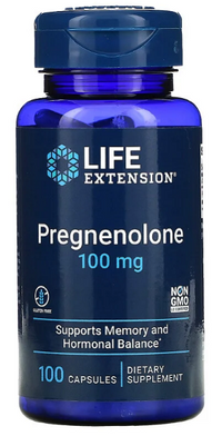 Vignette pour Pregnenolone 100 mg 100 gélules - front 2