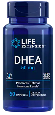 Life Extension DHEA 50 mg 60 gélules.