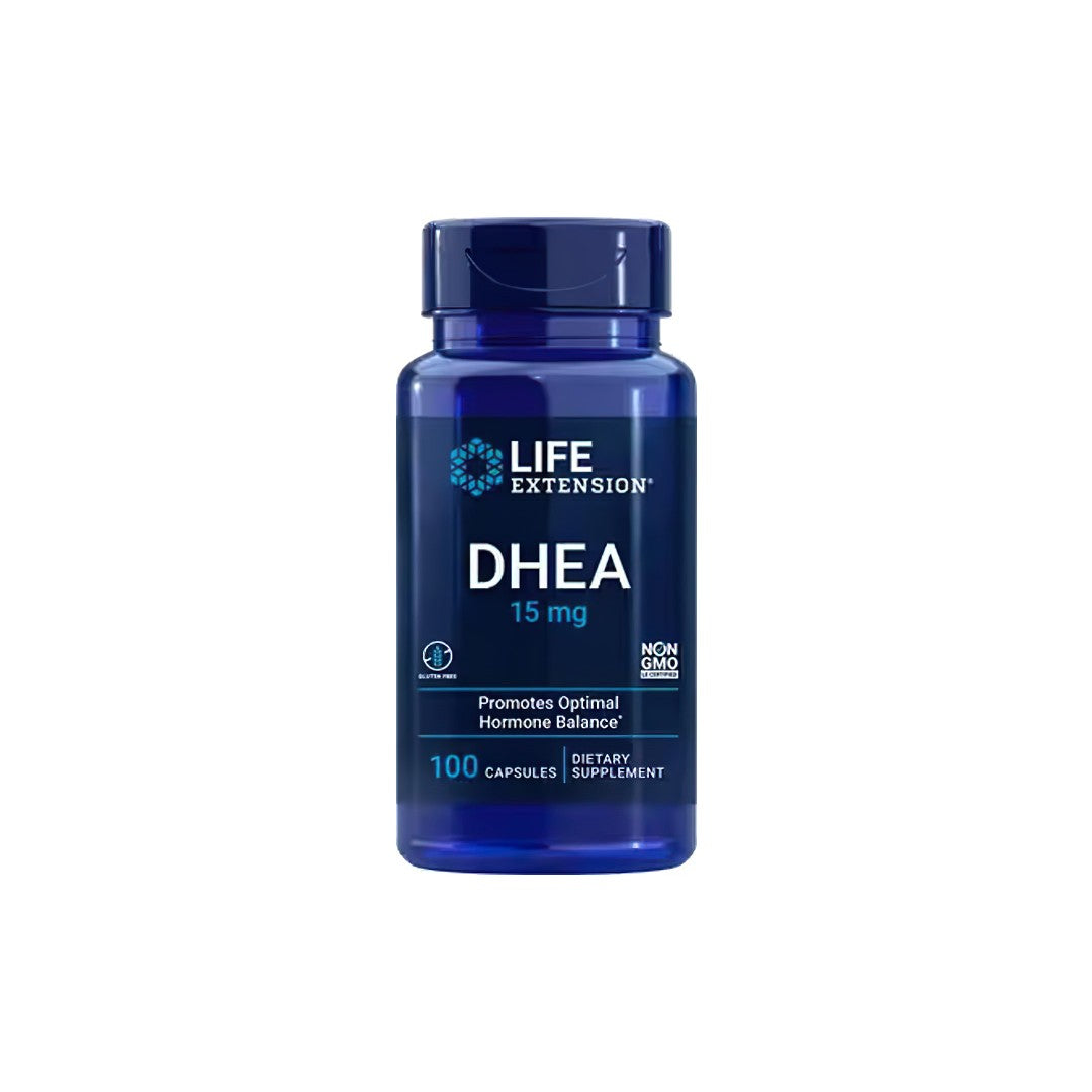 DHEA 15 mg 100 Capsules - avant