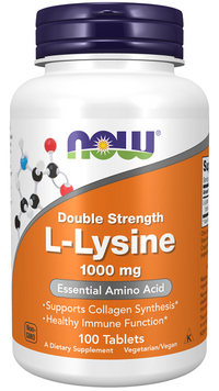 Vignette pour L-Lysine 1000 mg 100 comprimés - front 2