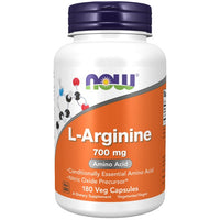 Thumbnail for L-Arginine 700 mg 180 Veg Capsules - front 2