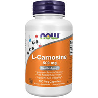 Thumbnail for L-Carnosine 500 mg 100 Veg Capsules - front