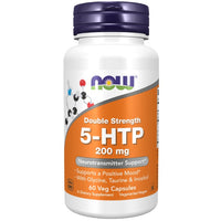 Thumbnail for 5-HTP, Double Strength 200 mg 60 Veg Capsules - front