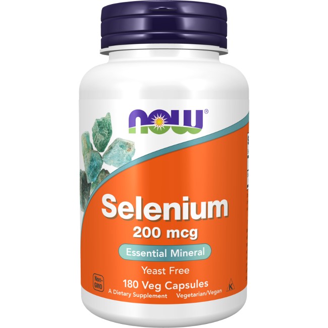 Selenium 200 mcg 180 Veg Capsules - front