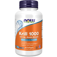 Thumbnail for Krill 1000 mg Double Strength 60 Softgels - front