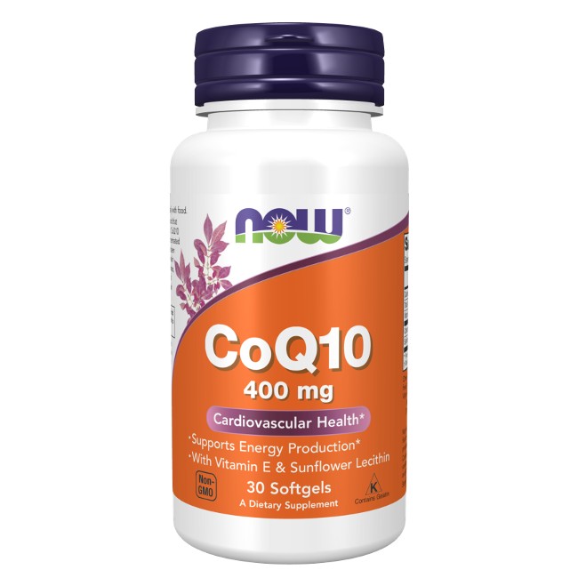 Coenzyme Q10 400 mg 30 Softgels - FRONT 2