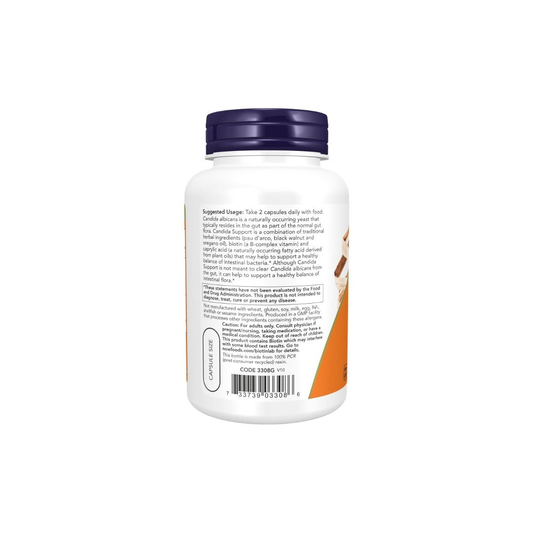 Candida Support 90 Veg Capsules - retour