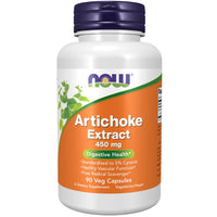 Thumbnail for Artichoke Extract 450 mg 90 Veg Capsules - front