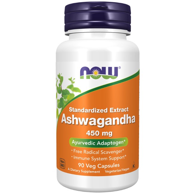 Ashwagandha 450 mg 90 Veg Capsules - front