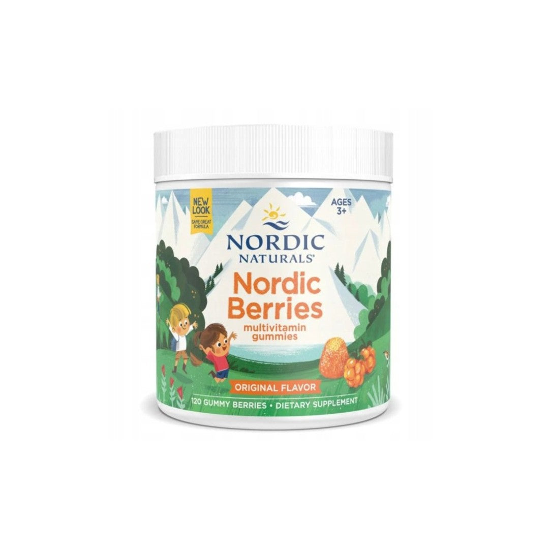 Nordic Berries 120 Gummy Berries Original Flavor - front