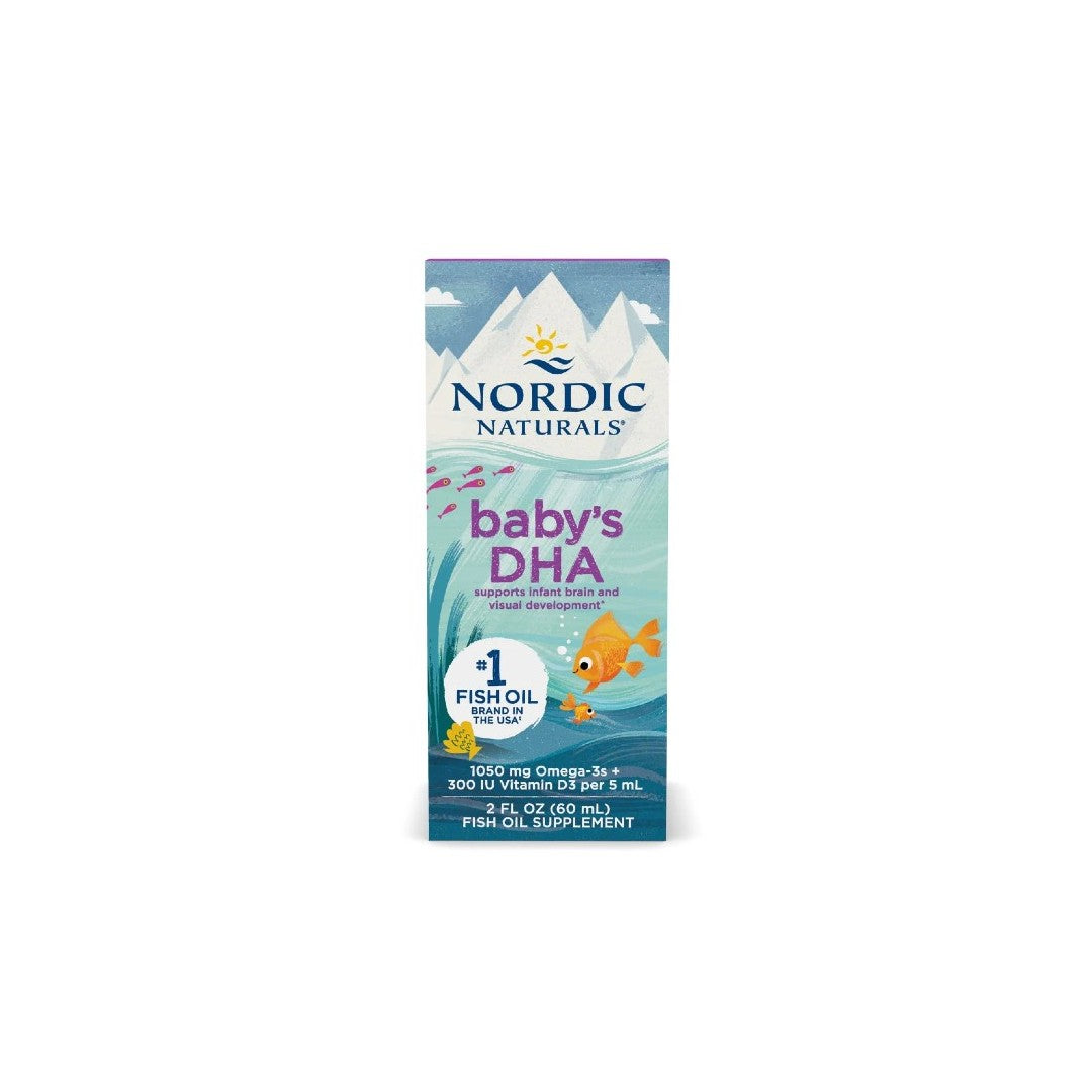 Baby's DHA with Vitamin D3 2 fl oz (60 ml) - front