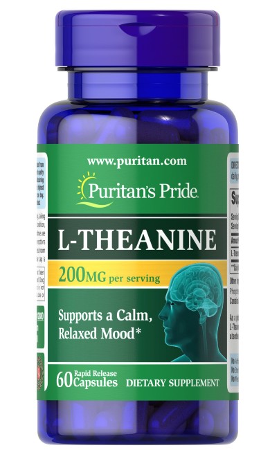 L-Théanine 100 mg 60 gélules - front 2