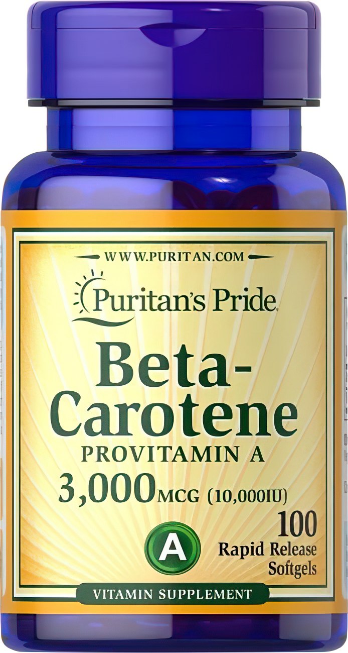Bêta-carotène 3000 mcg 100 softgel - front 2