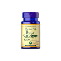 Vignette pour Beta-carotene 3000 mcg 100 softgel - front