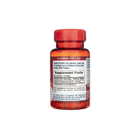 Vignette d'un flacon de Puritan's Pride Coenzyme Q10 - 120 mg 60 softgels à libération rapide sur fond blanc.