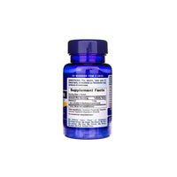 Vignette d'un flacon de Puritan's Pride Melatonin 1 mg 90 Comprimés sur fond blanc.