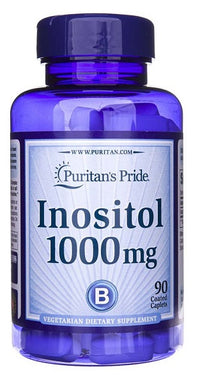 Vignette pour Puritan's Pride Inositol 1000 mg 90 Caplets.