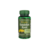 Vignette pour une bouteille de Puritan's Pride Dandelion Root - 520 mg 100 gélules.