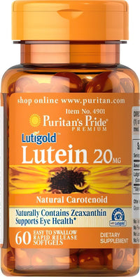 Thumbnail for A bottle of lutein 20.