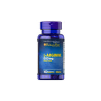 Vignette pour L-arginine 500 mg forme libre 100 gélules - recto