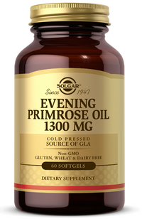 Vignette pour Solgar Evening Primrose Oil 1300 mg 60 Softgels.