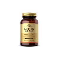 Vignette pour Une bouteille de Solgar Lutein 40 mg 30 Softgels eye health.