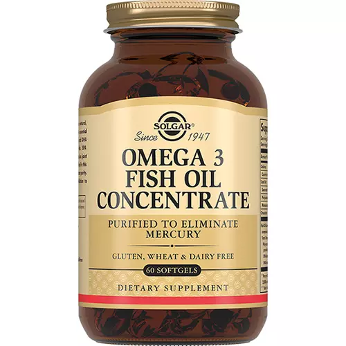 Omega-3 Fish Oil Concentrate 60 softgels - front 2