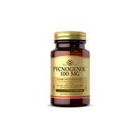 Vignette pour Une bouteille de Solgar Pycnogenol 100 mg 30 gélules végétales, favorisant la santé du système circulatoire et du cerveau.