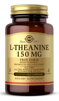 Vignette pour L-Théanine 150 mg 60 gélules végé - front 2
