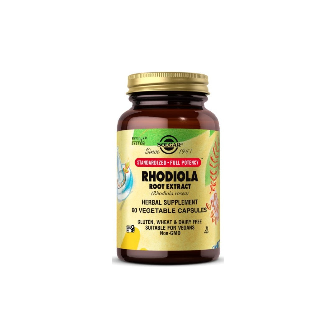 SFP Rhodiola Root Extract 350 mg 60 Vegetable Capsules - front