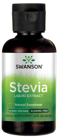 Thumbnail for The Swanson Stevia Liquid Extract - 59 ml is a healthy alternative sugar substitute.