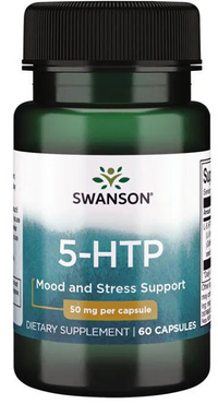 Vignette des gélules de 5-HTP pour le soutien de l'humeur et du stress de Swanson.