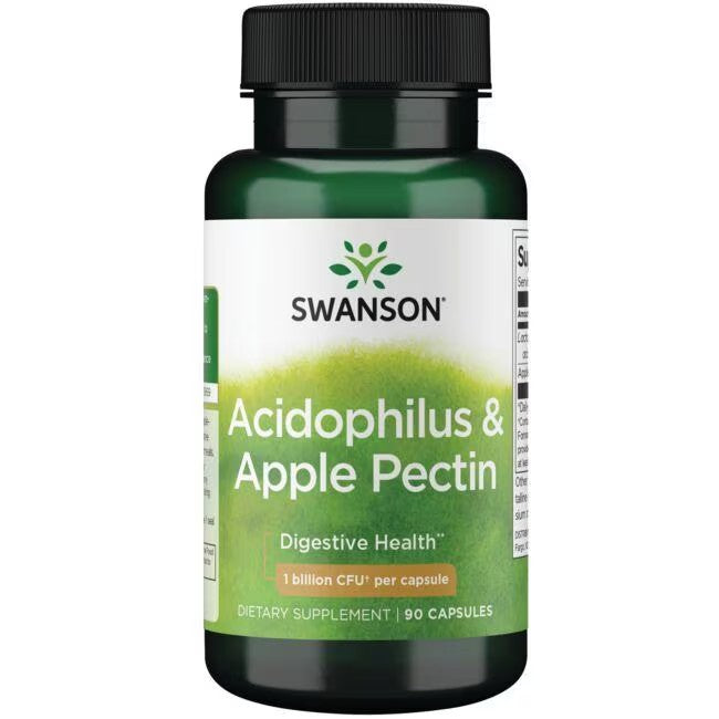 Acidophilus & Apple Pectin 90 Capsules