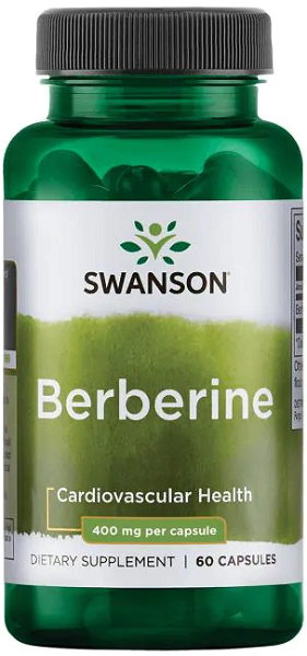 Swanson Berbérine - 400 mg de complément alimentaire.