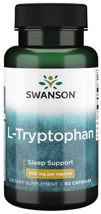 Vignette pour L-Tryptophane - 500 mg 60 gélules - front 2