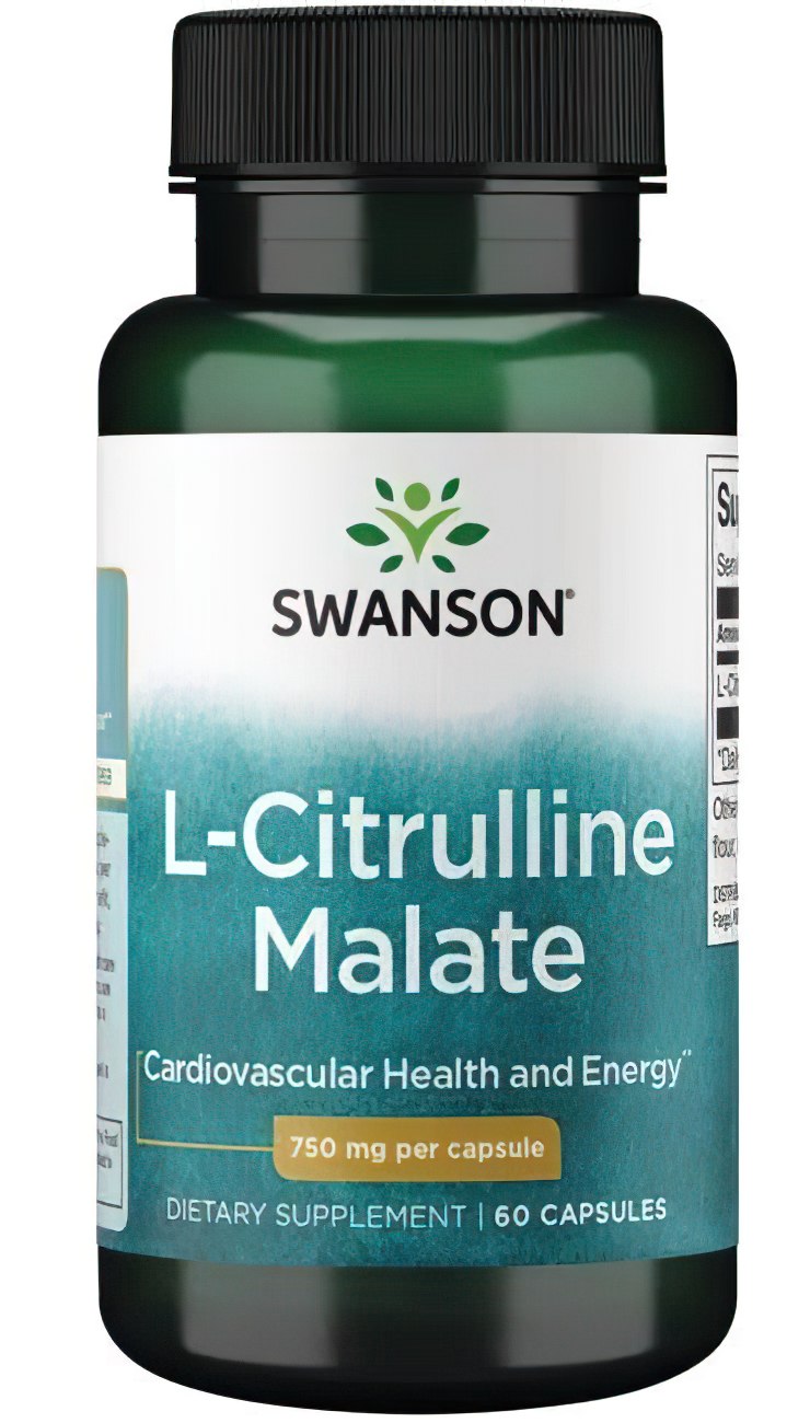 L-Citrulline Malate 750 mg 60 gélules - avant 2