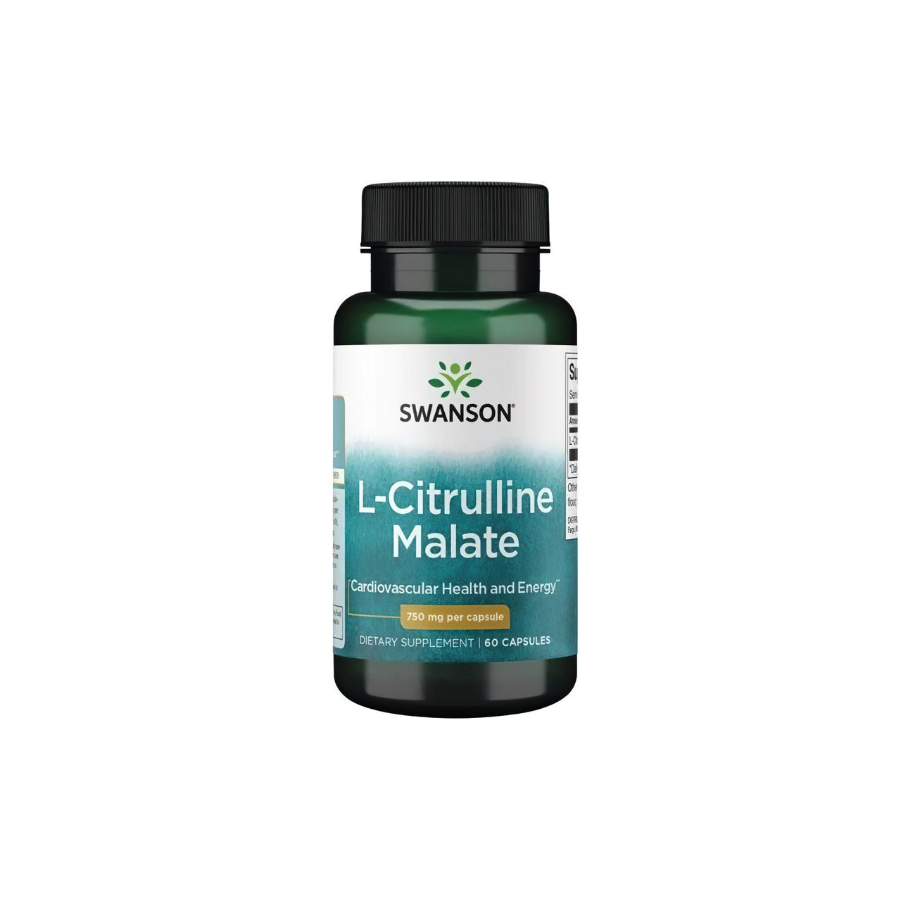 L-Citrulline Malate 750 mg 60 gélules - avant