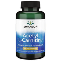 Thumbnail for Acetyl L-Carnitine 500 mg 100 Veggie Capsules