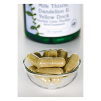 Thumbnail for Milk Thistle, Dandelion & Yellow Dock 120 Capsules