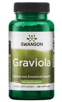 Vignette pour Swanson Graviola - 530 mg 60 gélules.