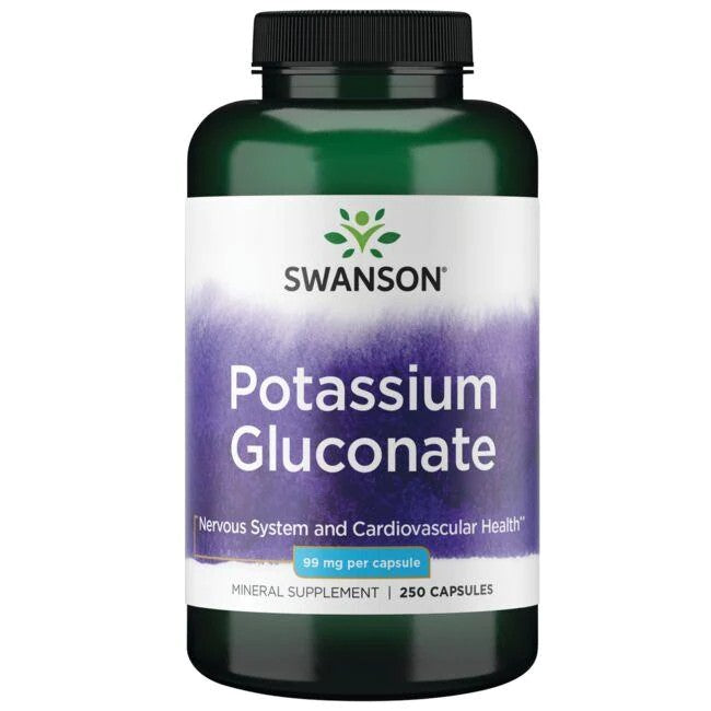 Potassium Gluconate 99 mg 250 Capsules