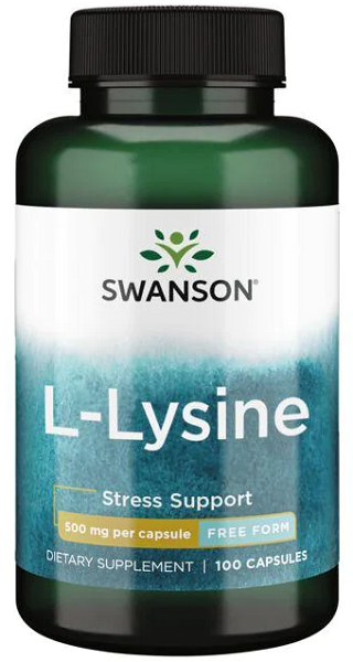 L-Lysine - 500 mg 100 gélules - front 2