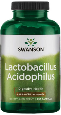 Vignette pour Lactobacillus Acidophilus - 250 gélules - front 2