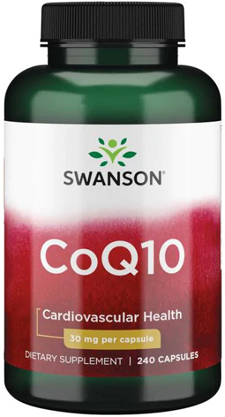 Swanson Coenzyme Q1O - 30 mg 240 gélules.