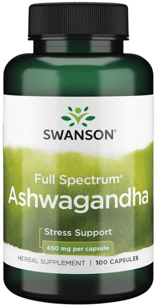Ashwagandha - 450 mg 100 gélules - avant 2