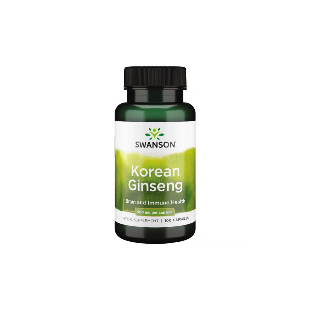 Korean Ginseng 500 mg 100 Capsules