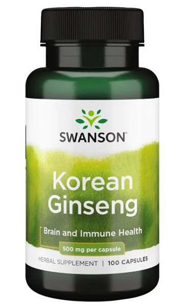Ginseng coréen - 500 mg 100 gélules - front 2