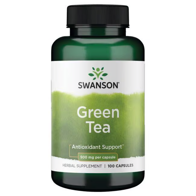 Green Tea 500 mg 100 Capsules